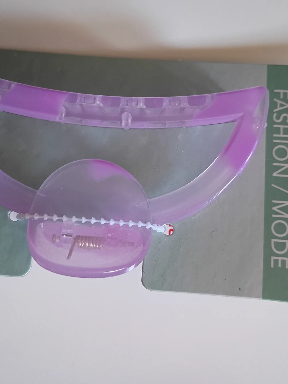 Purple Hair Claw Clip for Everyday Styling